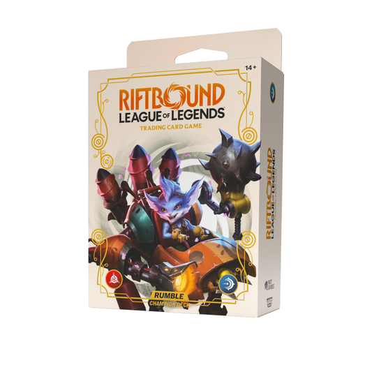 Riftbound: League of Legends TCG - Spiritforged Champion Deck: Rumble Display - EN