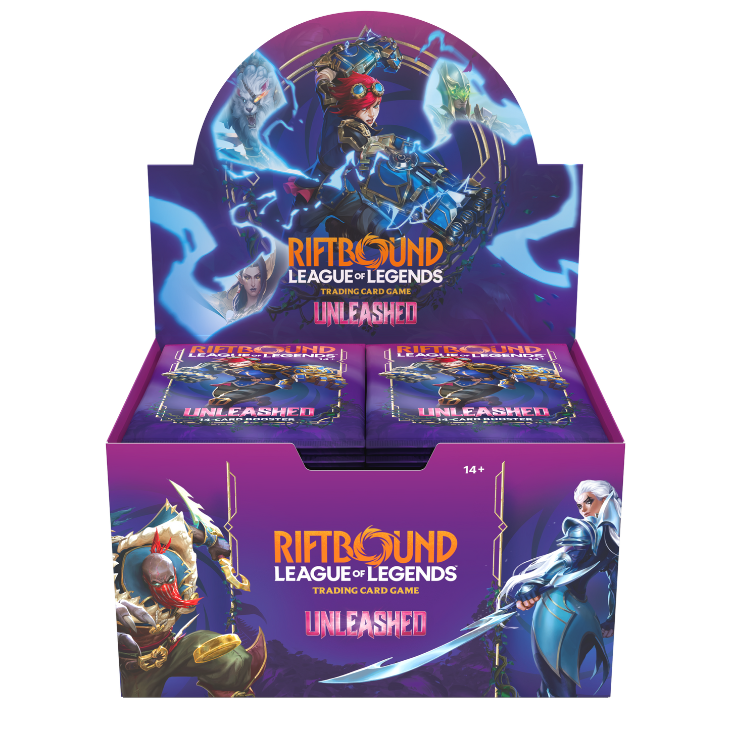 Riftbound: League of Legends TCG - Unleashed Booster Display (24 Boosters) - EN