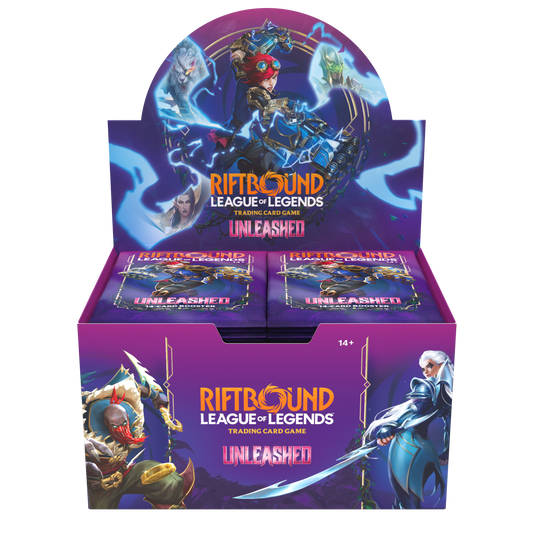 Riftbound: League of Legends TCG - Unleashed Booster Display (24 Boosters) - EN
